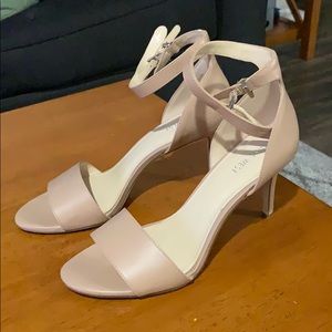 Nude tan heels